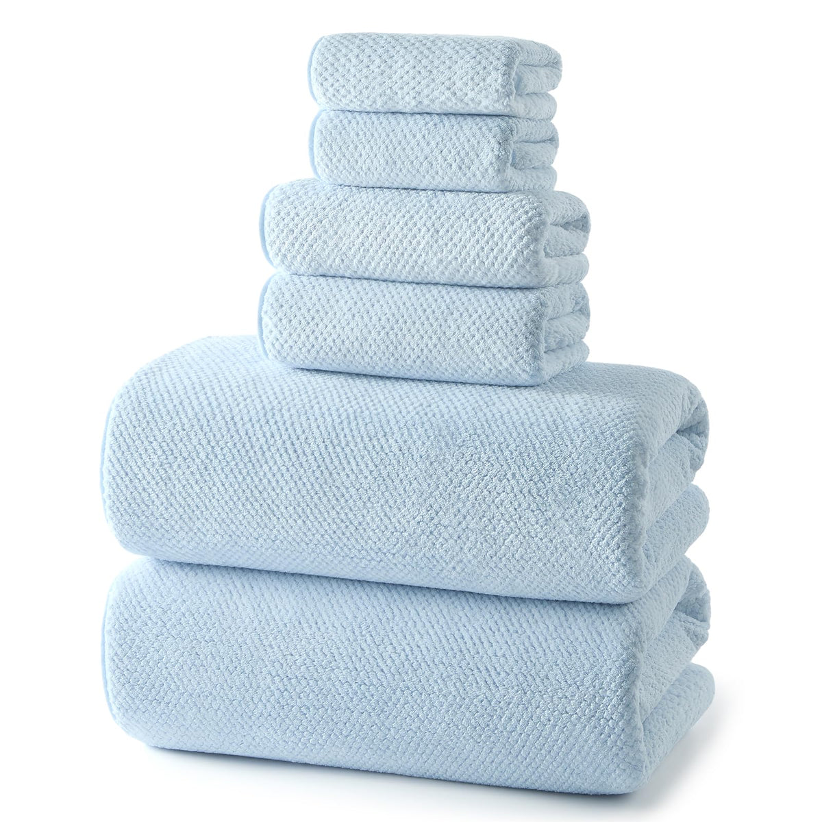 REDKISS 4 Pack Premium Bath Towels, Plush Coral Fleece Towels for Bathroom, Extra Large Bath Towels Set of 4 (35 x 70 in), Super Soft Highly Absorbent Shower Towels for Spa, Gym, Travel, Dark Gray