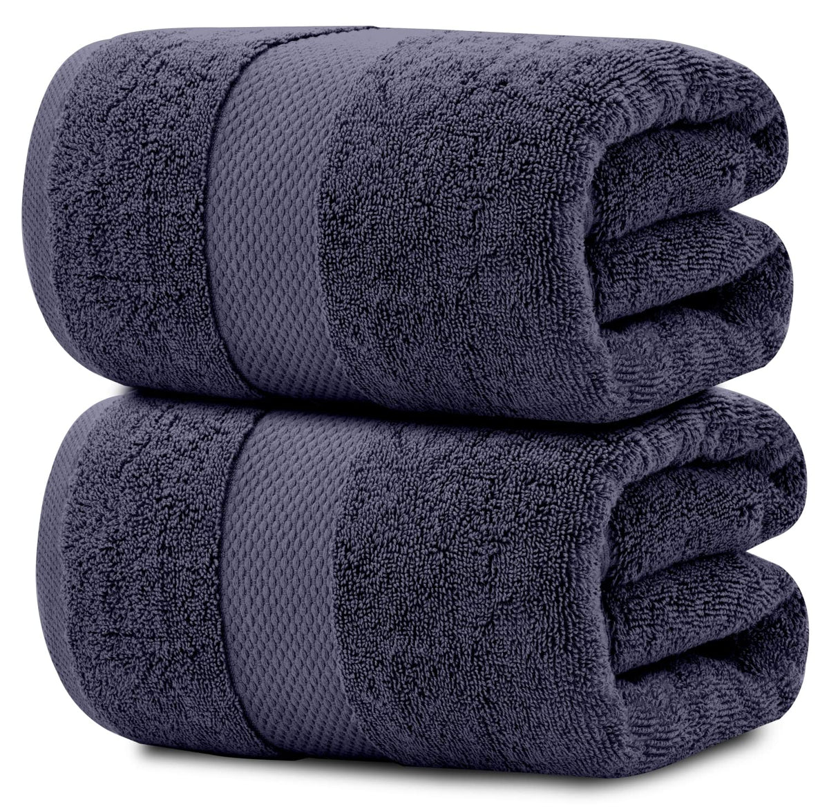 White Classic Luxury Soft Bath Sheet Towels - 650 GSM Cotton Luxury Bath Towels Extra Large 35x70 | Highly Absorbent and Quick Dry | Hotel Collection Extra Large Bath Towels Oversized, Taupe, 2 Pack
