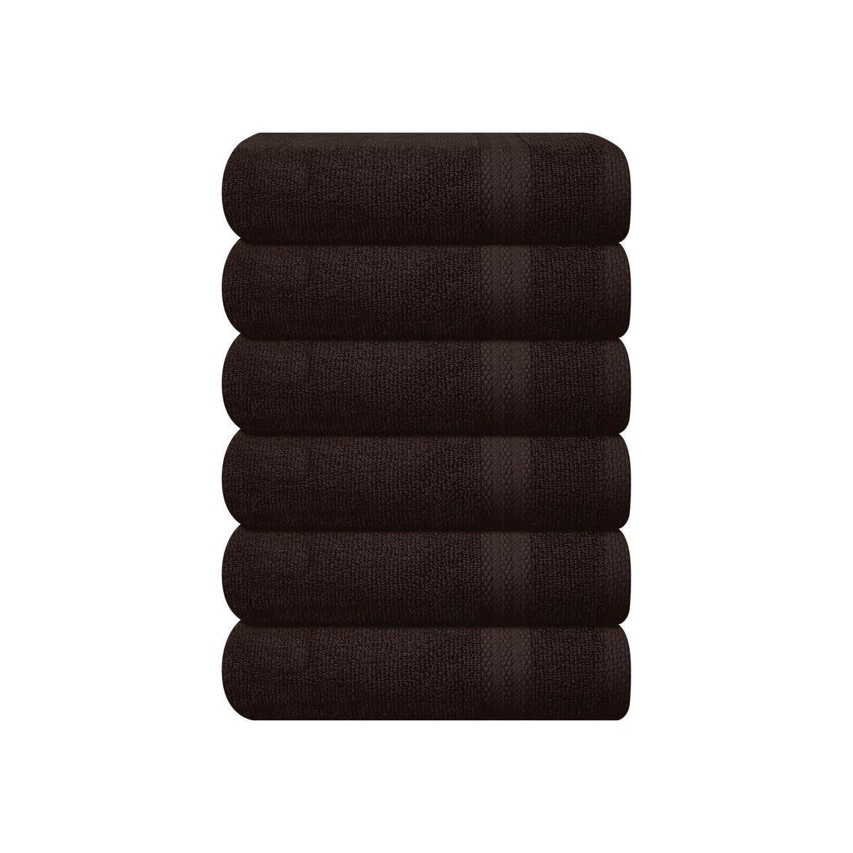 GLAMBURG Ultra Soft 8-Piece Towel Set - 100% Pure Ringspun Cotton, Contains 2 Oversized Bath Towels 27x54, 2 Hand Towels 16x28, 4 Wash Cloths 13x13 - Ideal for Everyday use, Hotel & Spa - Pink