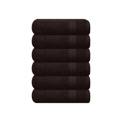 GLAMBURG Ultra Soft 8-Piece Towel Set - 100% Pure Ringspun Cotton, Contains 2 Oversized Bath Towels 27x54, 2 Hand Towels 16x28, 4 Wash Cloths 13x13 - Ideal for Everyday use, Hotel & Spa - Pink