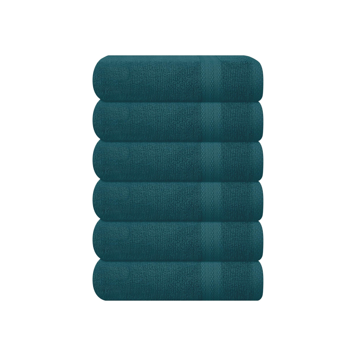 GLAMBURG Ultra Soft 8-Piece Towel Set - 100% Pure Ringspun Cotton, Contains 2 Oversized Bath Towels 27x54, 2 Hand Towels 16x28, 4 Wash Cloths 13x13 - Ideal for Everyday use, Hotel & Spa - Pink