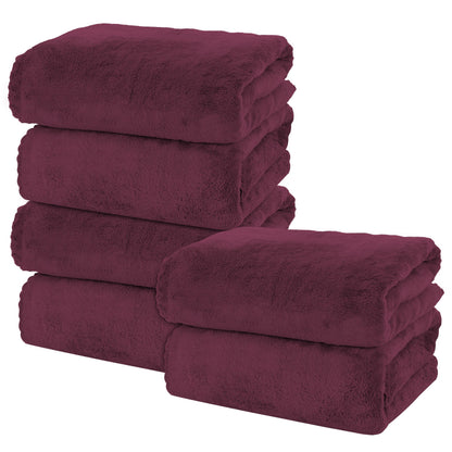 MOONQUEEN 2 Pack Premium Bath Towel Set - Quick Drying - Microfiber Coral Velvet Highly Absorbent Towels - Multipurpose Use as Bath Fitness, Bathroom, Shower, Sports, Yoga Towel (Grey)