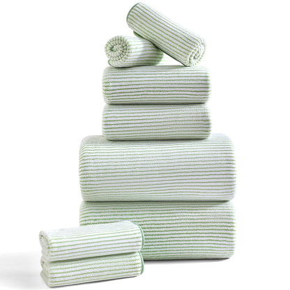 4 Piece Bath Towel Set 35"x70"Oversized Bath Towel for Bathroom Ultra Soft Fluffy Extra Large Bath Sheet Luxury Premium Bathroom Towel Highly Absorbent Quick Dry Shower Towel for Hotel Spa,Black White