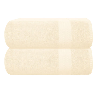 GLAMBURG Ultra Soft 8-Piece Towel Set - 100% Pure Ringspun Cotton, Contains 2 Oversized Bath Towels 27x54, 2 Hand Towels 16x28, 4 Wash Cloths 13x13 - Ideal for Everyday use, Hotel & Spa - Pink