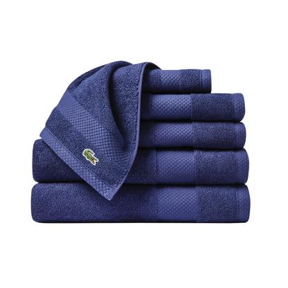 Lacoste Heritage 100% Supima Cotton Bath Towel 30" x 54", Aloe