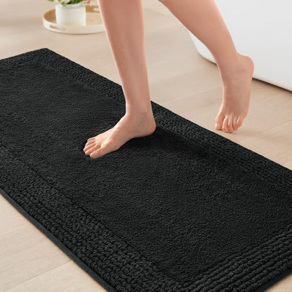 Madison Park Splendor Reversible 100% Cotton Bath Rug, 20 x 30, White