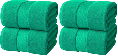 Infinitee Xclusives Bath Sheets Extra Large - 2 Pack - 600 GSM |35" x 70"|