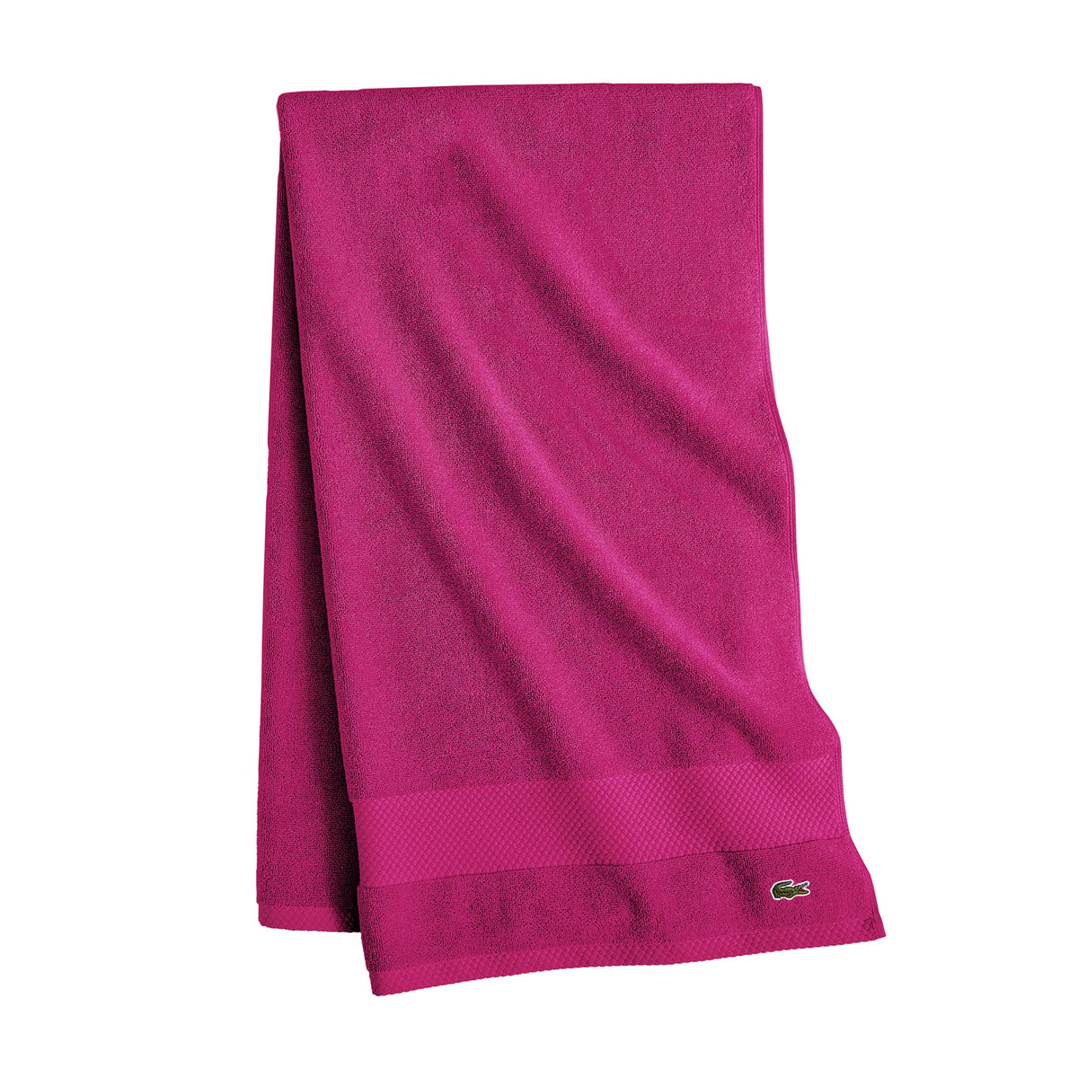 Lacoste Heritage 100% Supima Cotton Bath Towel 30" x 54", Aloe