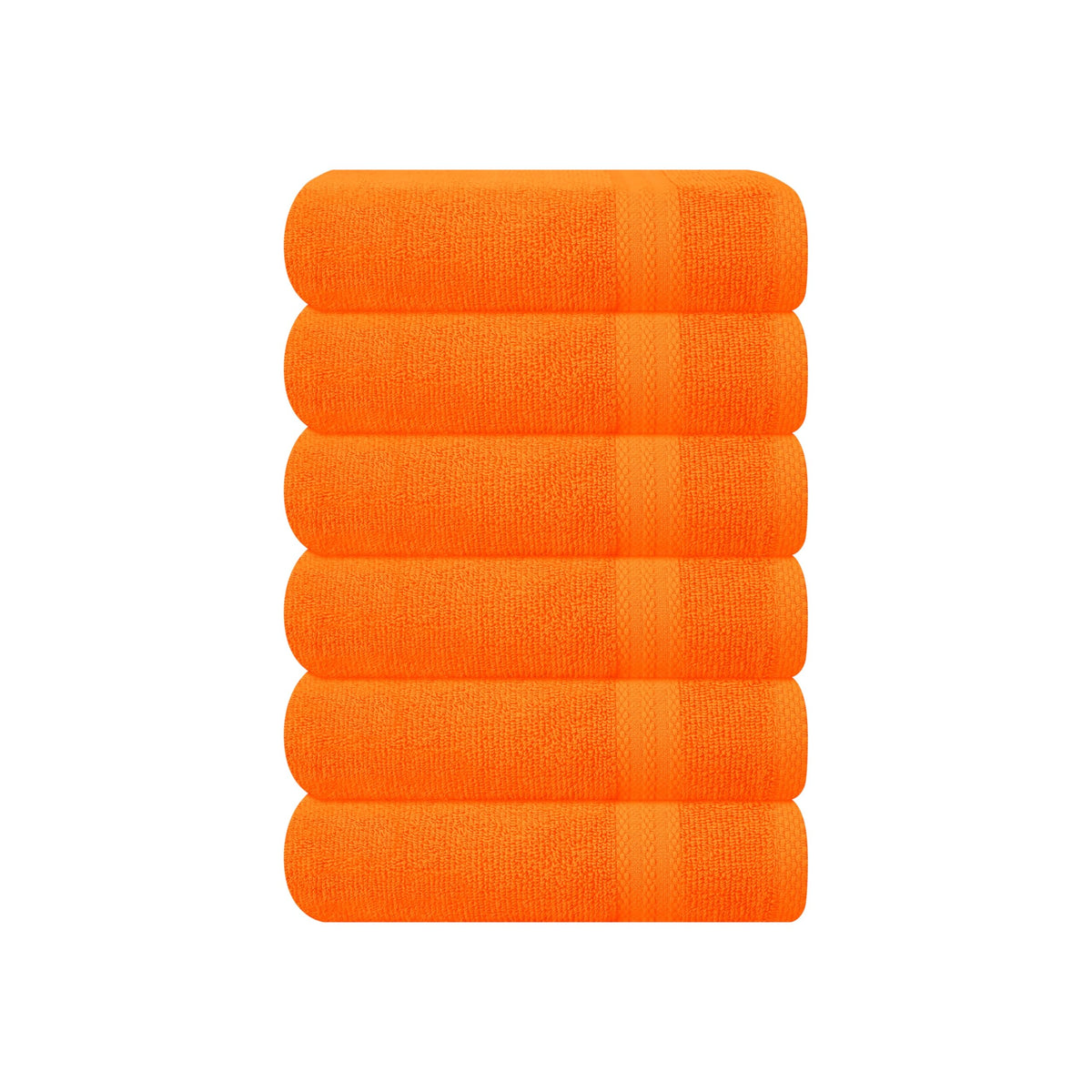 GLAMBURG Ultra Soft 8-Piece Towel Set - 100% Pure Ringspun Cotton, Contains 2 Oversized Bath Towels 27x54, 2 Hand Towels 16x28, 4 Wash Cloths 13x13 - Ideal for Everyday use, Hotel & Spa - Pink