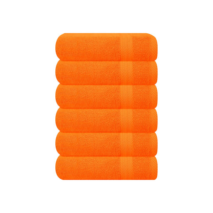 GLAMBURG Ultra Soft 8-Piece Towel Set - 100% Pure Ringspun Cotton, Contains 2 Oversized Bath Towels 27x54, 2 Hand Towels 16x28, 4 Wash Cloths 13x13 - Ideal for Everyday use, Hotel & Spa - Pink