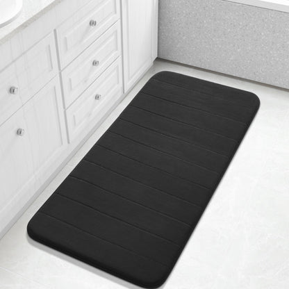 Yimobra Memory Foam Bath Mat, Super Soft & Absorbent Bathroom Rug, Grey