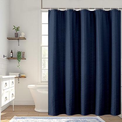 Aiyufeng Moga Sage Green Shower Curtain - 3D Embossed Textured Shower Curtains for Bathroom, Luxury Polyester Cloth Bath Curtain, 72Wx72H, Green