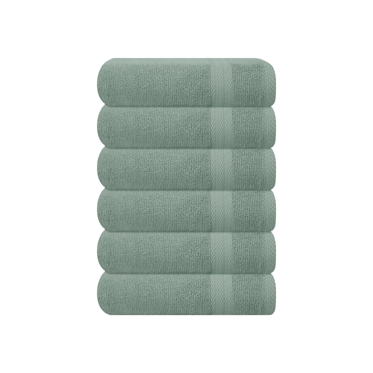 GLAMBURG Ultra Soft 8-Piece Towel Set - 100% Pure Ringspun Cotton, Contains 2 Oversized Bath Towels 27x54, 2 Hand Towels 16x28, 4 Wash Cloths 13x13 - Ideal for Everyday use, Hotel & Spa - Pink