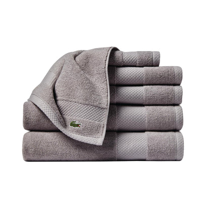Lacoste Heritage 100% Supima Cotton Bath Towel 30" x 54", Aloe