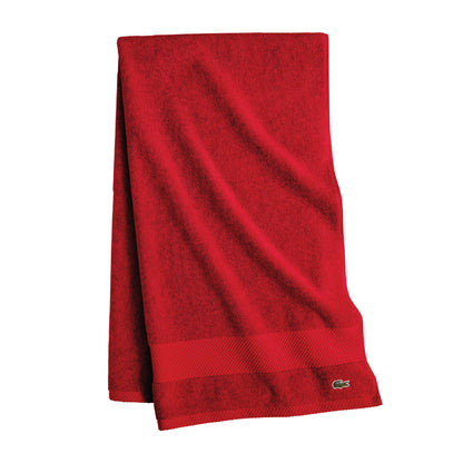 Lacoste Heritage 100% Supima Cotton Bath Towel 30" x 54", Sand