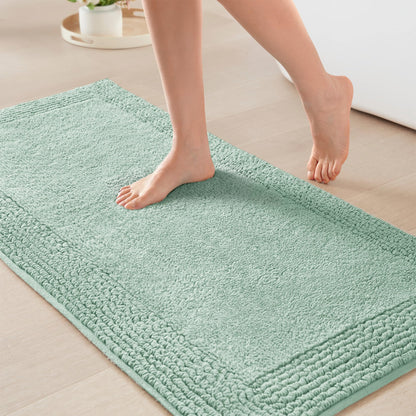 Madison Park Splendor Reversible 100% Cotton Bath Rug, 21 x 34, White
