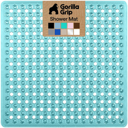 GORILLA GRIP Bath Tub Shower Mat, Bathtub Floor Liner, 35x16 White