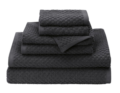 COTTON CRAFT Euro Spa Waffle Weave Bath Towels - Set of 4 Linen Towels