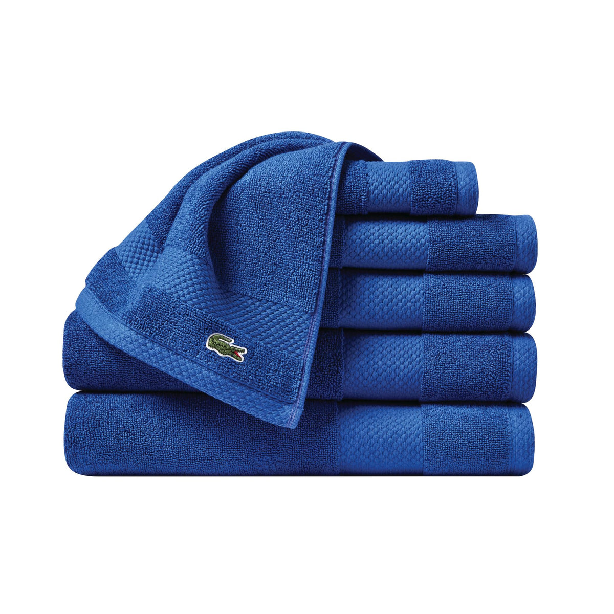 Lacoste Heritage 100% Supima Cotton Bath Towel 30" x 54", Aloe