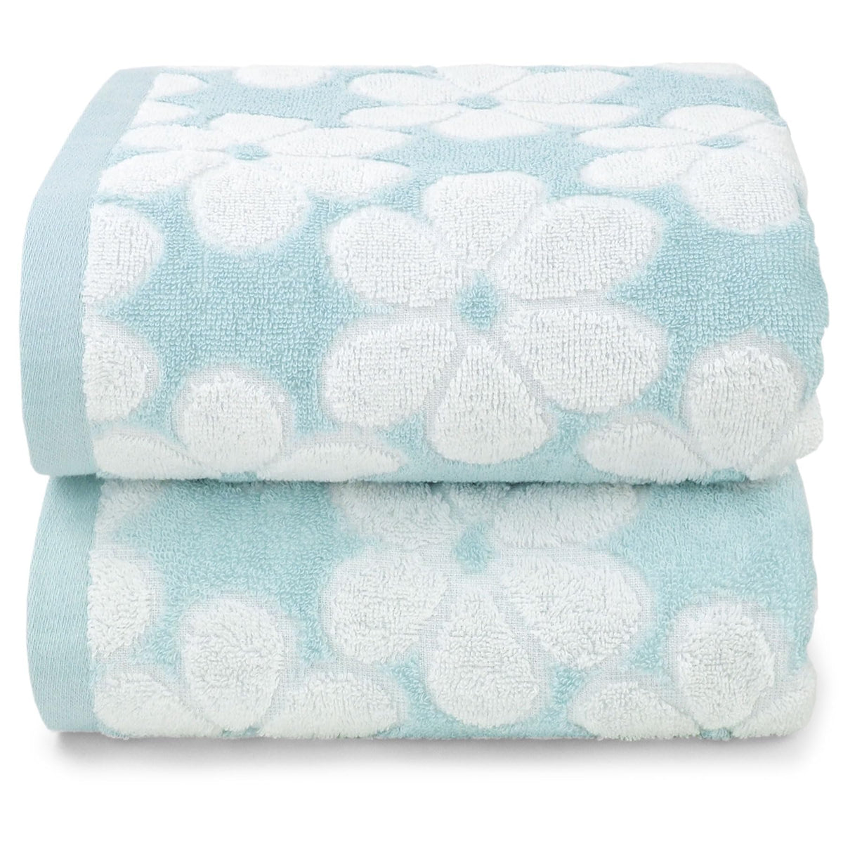 Soft Bath Towels 2 Pack, Super Absorbent Shower Towels 27.5x55 Inches