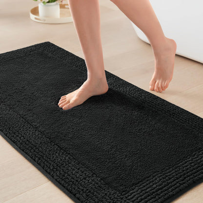 Madison Park Splendor Reversible 100% Cotton Bath Rug, 20 x 30, White