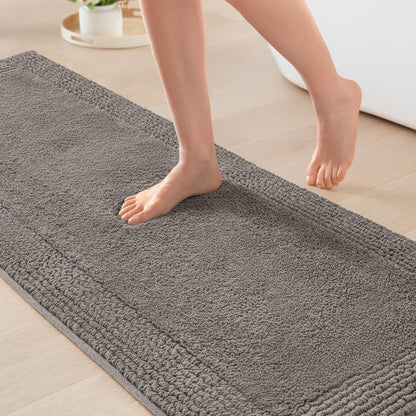 Madison Park Splendor Reversible 100% Cotton Bath Rug, 20 x 30, White