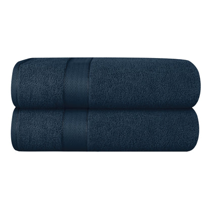 GLAMBURG Ultra Soft 8-Piece Towel Set - 100% Pure Ringspun Cotton, Contains 2 Oversized Bath Towels 27x54, 2 Hand Towels 16x28, 4 Wash Cloths 13x13 - Ideal for Everyday use, Hotel & Spa - Pink