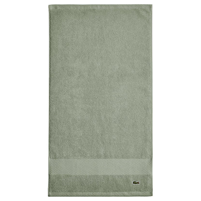 Lacoste Heritage 100% Supima Cotton Bath Towel 30" x 54", Aloe
