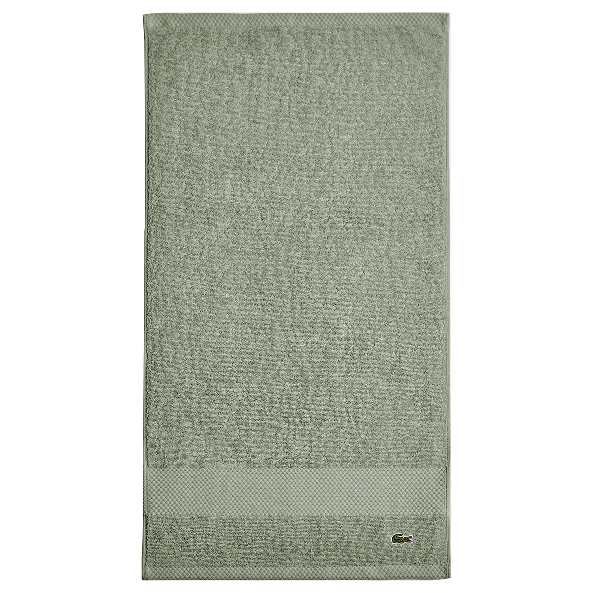 Lacoste Heritage 100% Supima Cotton Bath Towel 30" x 54", Sand