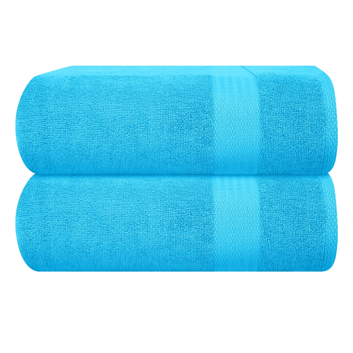 GLAMBURG Ultra Soft 8-Piece Towel Set - 100% Pure Ringspun Cotton, Contains 2 Oversized Bath Towels 27x54, 2 Hand Towels 16x28, 4 Wash Cloths 13x13 - Ideal for Everyday use, Hotel & Spa - Pink