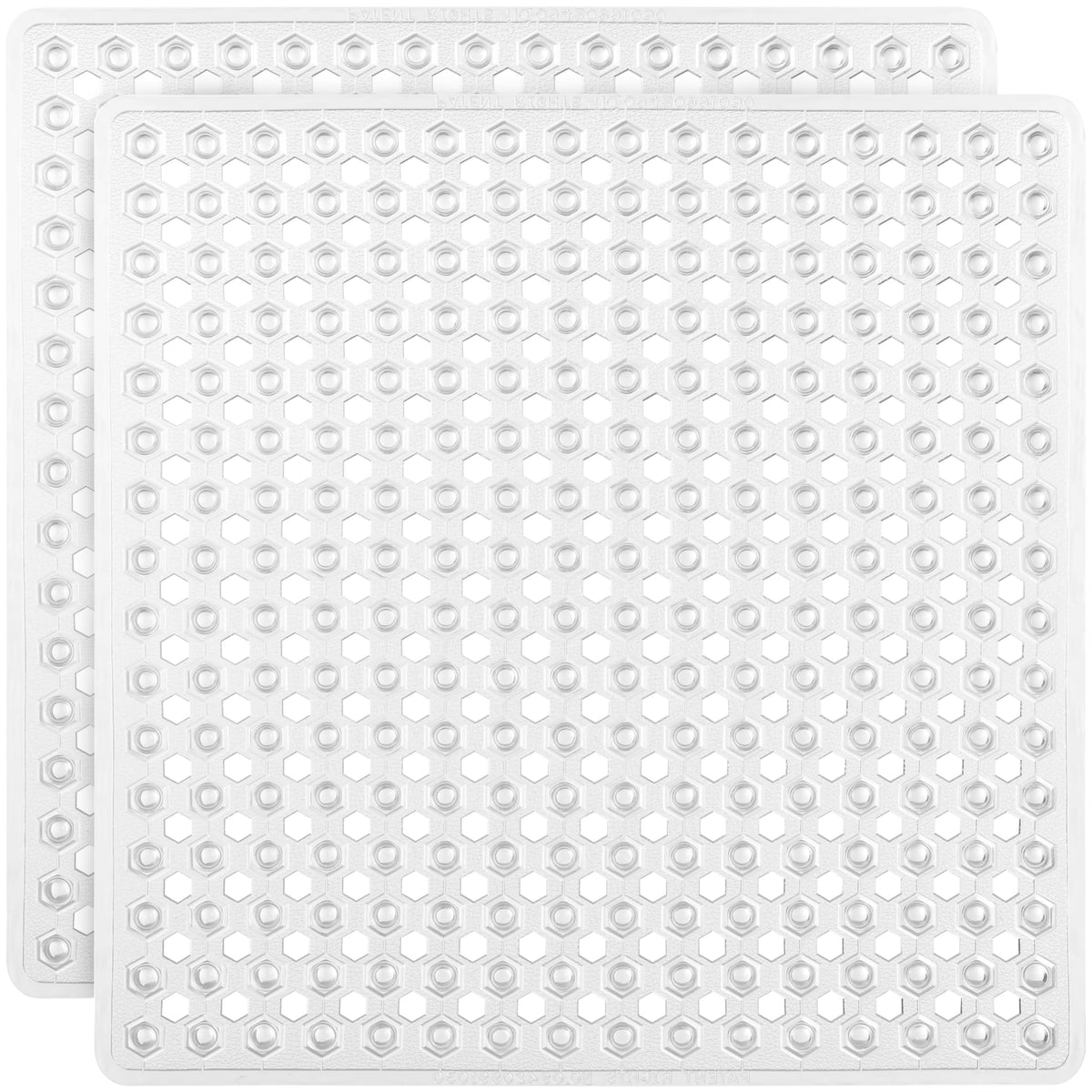 GORILLA GRIP Bath Tub Shower Mat, Bathtub Floor Liner, 35x16 White