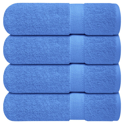 Infinitee Xclusives 100% Ring-Spun Cotton Bath Towels for Bathroom - Pack 4