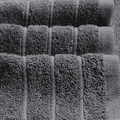 Tens Towels 2 Piece Extra Large Bath Sheets 35 x 70 Inches, Dark Grey