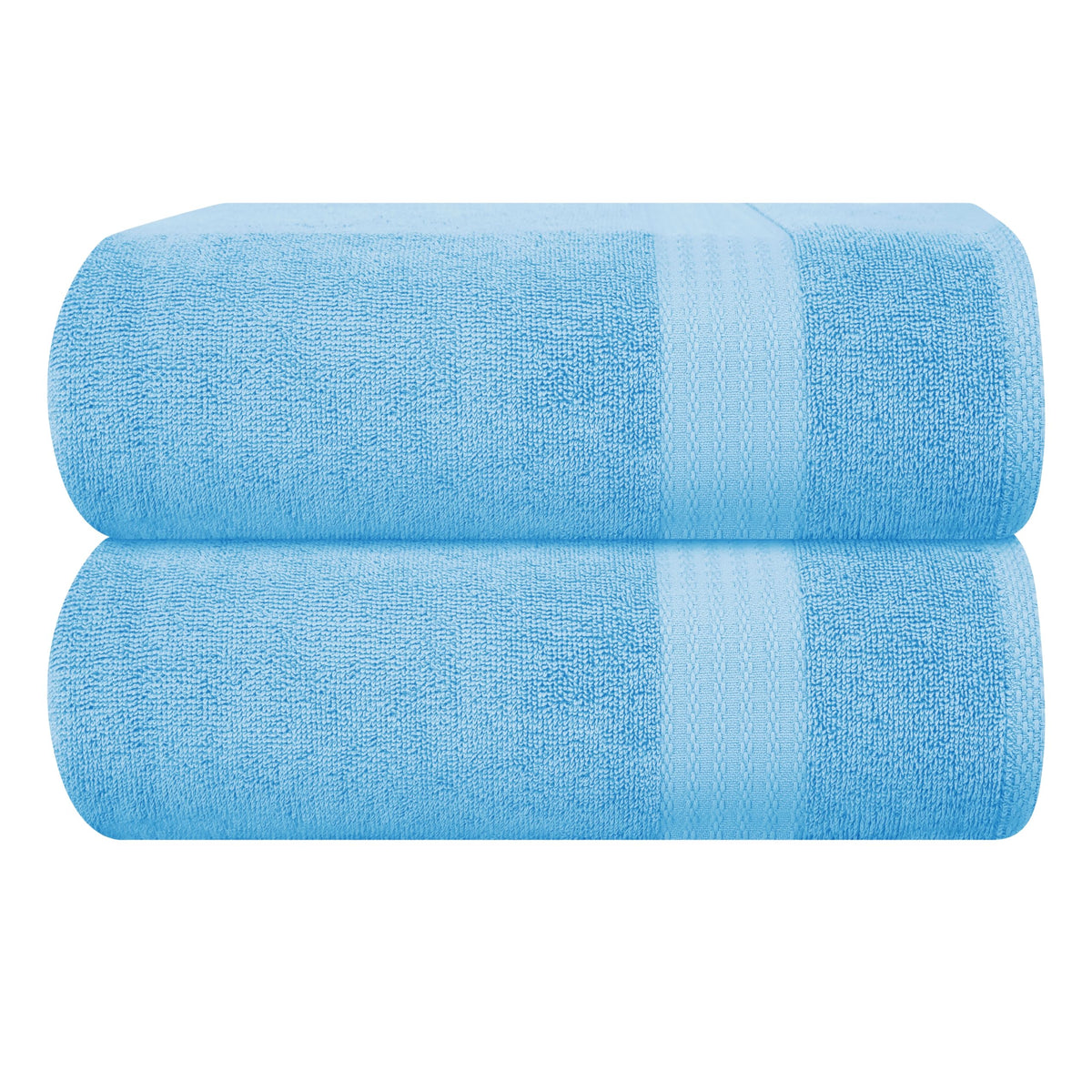 GLAMBURG Ultra Soft 8-Piece Towel Set - 100% Pure Ringspun Cotton, Contains 2 Oversized Bath Towels 27x54, 2 Hand Towels 16x28, 4 Wash Cloths 13x13 - Ideal for Everyday use, Hotel & Spa - Pink