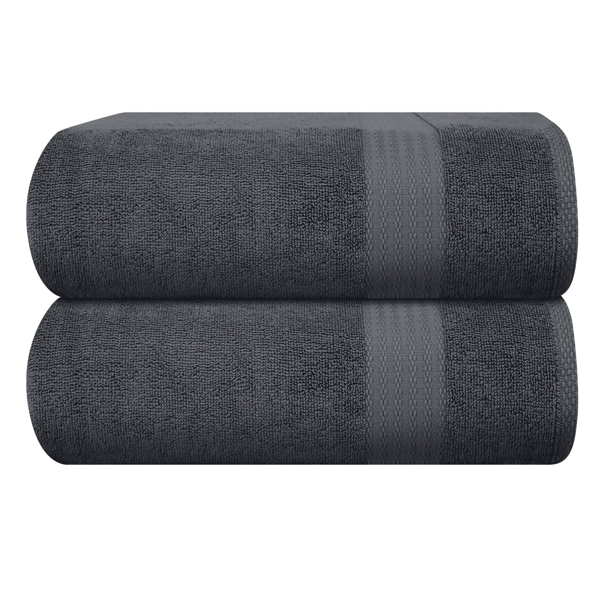GLAMBURG Ultra Soft 8-Piece Towel Set - 100% Pure Ringspun Cotton, Contains 2 Oversized Bath Towels 27x54, 2 Hand Towels 16x28, 4 Wash Cloths 13x13 - Ideal for Everyday use, Hotel & Spa - Pink