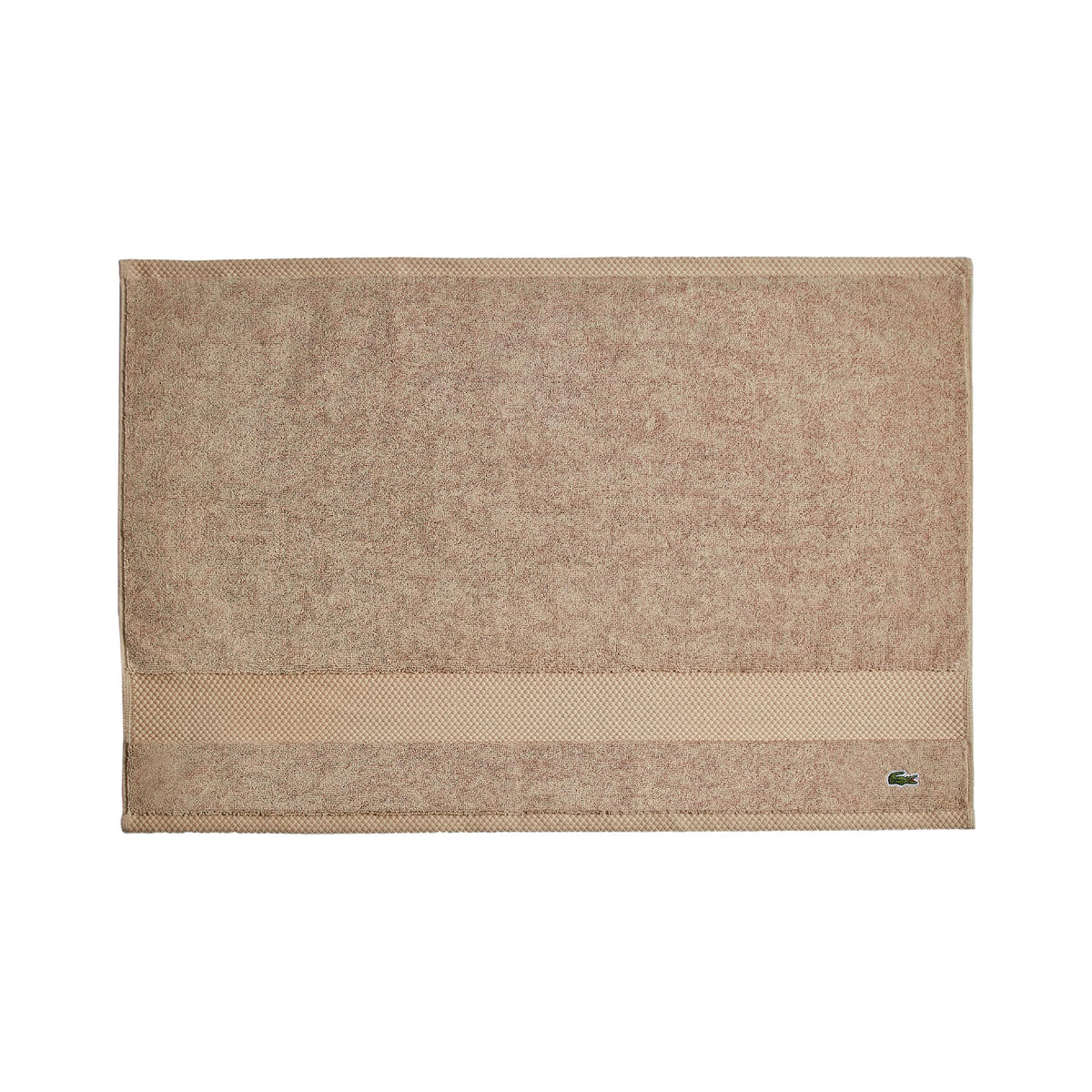 Lacoste Heritage 100% Supima Cotton Bath Towel 30" x 54", Sand