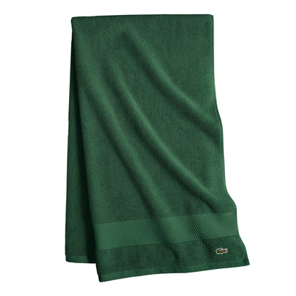 Lacoste Heritage 100% Supima Cotton Bath Towel 30" x 54", Aloe