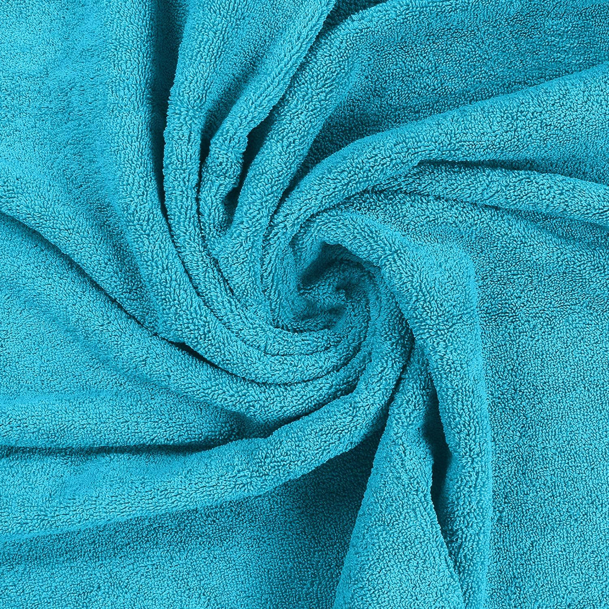 MyPillow MyTowels 6 Piece Towel Set - 100% Cotton Soft Absorbent Towels for Bathroom, 2 Bath Towels, 2 Hand Towels, 2 Washcloths [MyTowels 6-Piece Set, Turquoise]