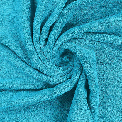 MyPillow MyTowels 6 Piece Towel Set - 100% Cotton Soft Absorbent Towels for Bathroom, 2 Bath Towels, 2 Hand Towels, 2 Washcloths [MyTowels 6-Piece Set, Turquoise]