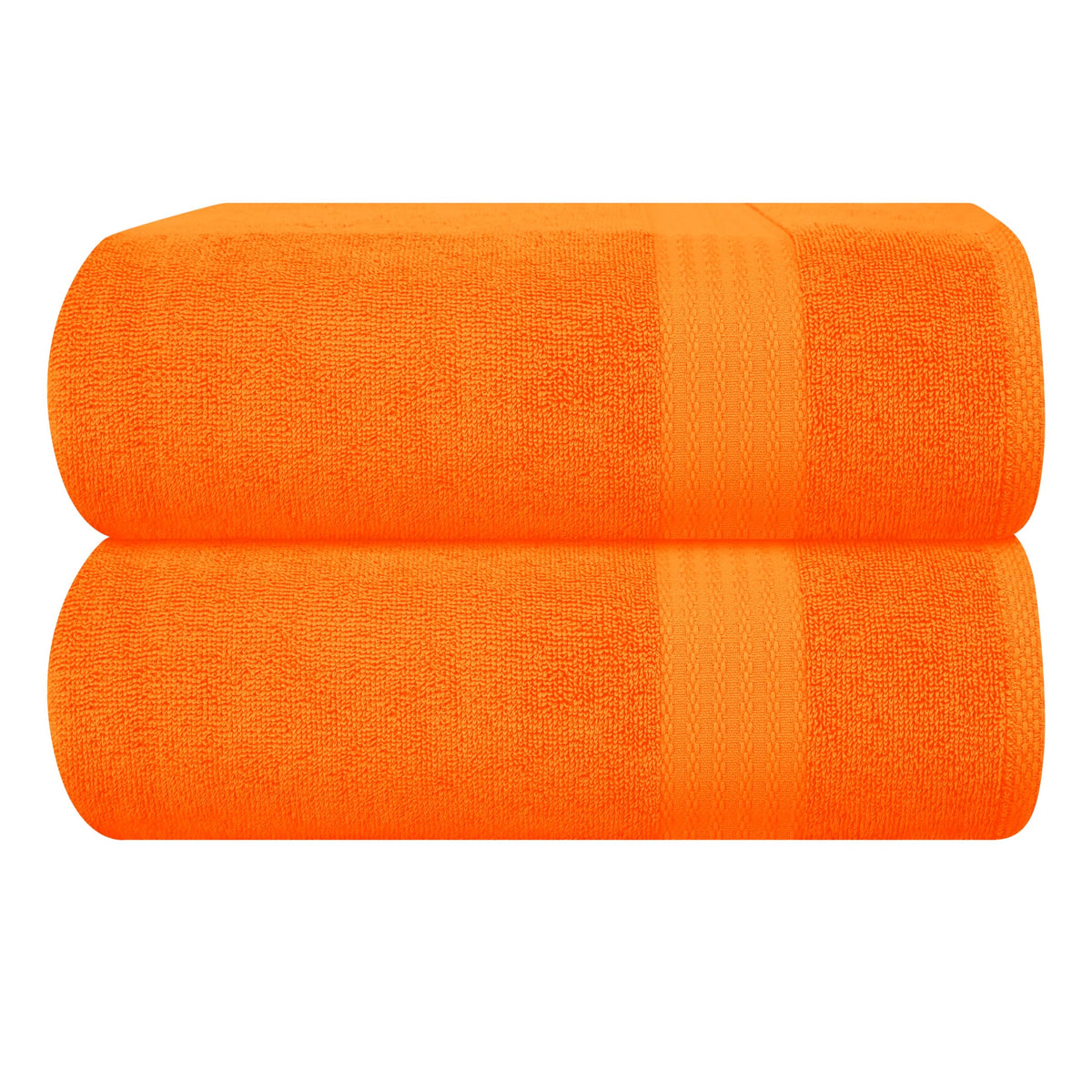 GLAMBURG Ultra Soft 8-Piece Towel Set - 100% Pure Ringspun Cotton, Contains 2 Oversized Bath Towels 27x54, 2 Hand Towels 16x28, 4 Wash Cloths 13x13 - Ideal for Everyday use, Hotel & Spa - Pink