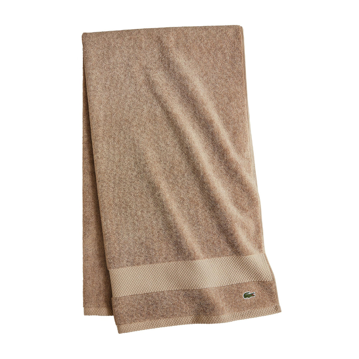 Lacoste Heritage 100% Supima Cotton Bath Towel 30" x 54", Aloe