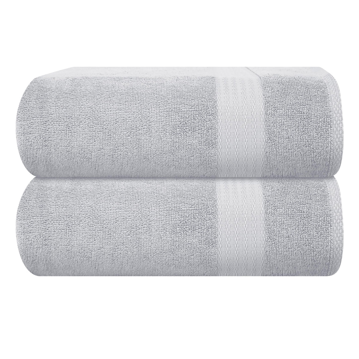 GLAMBURG Ultra Soft 8-Piece Towel Set - 100% Pure Ringspun Cotton, Contains 2 Oversized Bath Towels 27x54, 2 Hand Towels 16x28, 4 Wash Cloths 13x13 - Ideal for Everyday use, Hotel & Spa - Pink