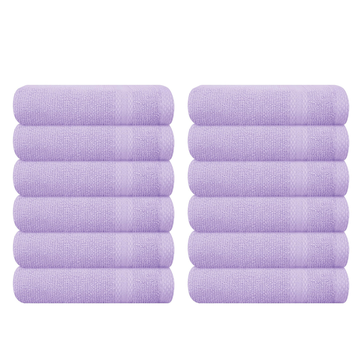 GLAMBURG Ultra Soft 8-Piece Towel Set - 100% Pure Ringspun Cotton, Contains 2 Oversized Bath Towels 27x54, 2 Hand Towels 16x28, 4 Wash Cloths 13x13 - Ideal for Everyday use, Hotel & Spa - Pink