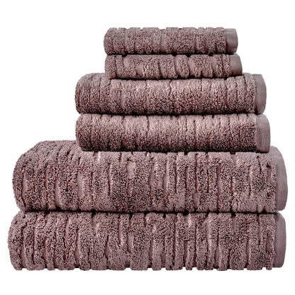 SKL Home CloudSoft Hand Towel Set, 2-Piece, 100% Cotton Luxury, Oatmeal