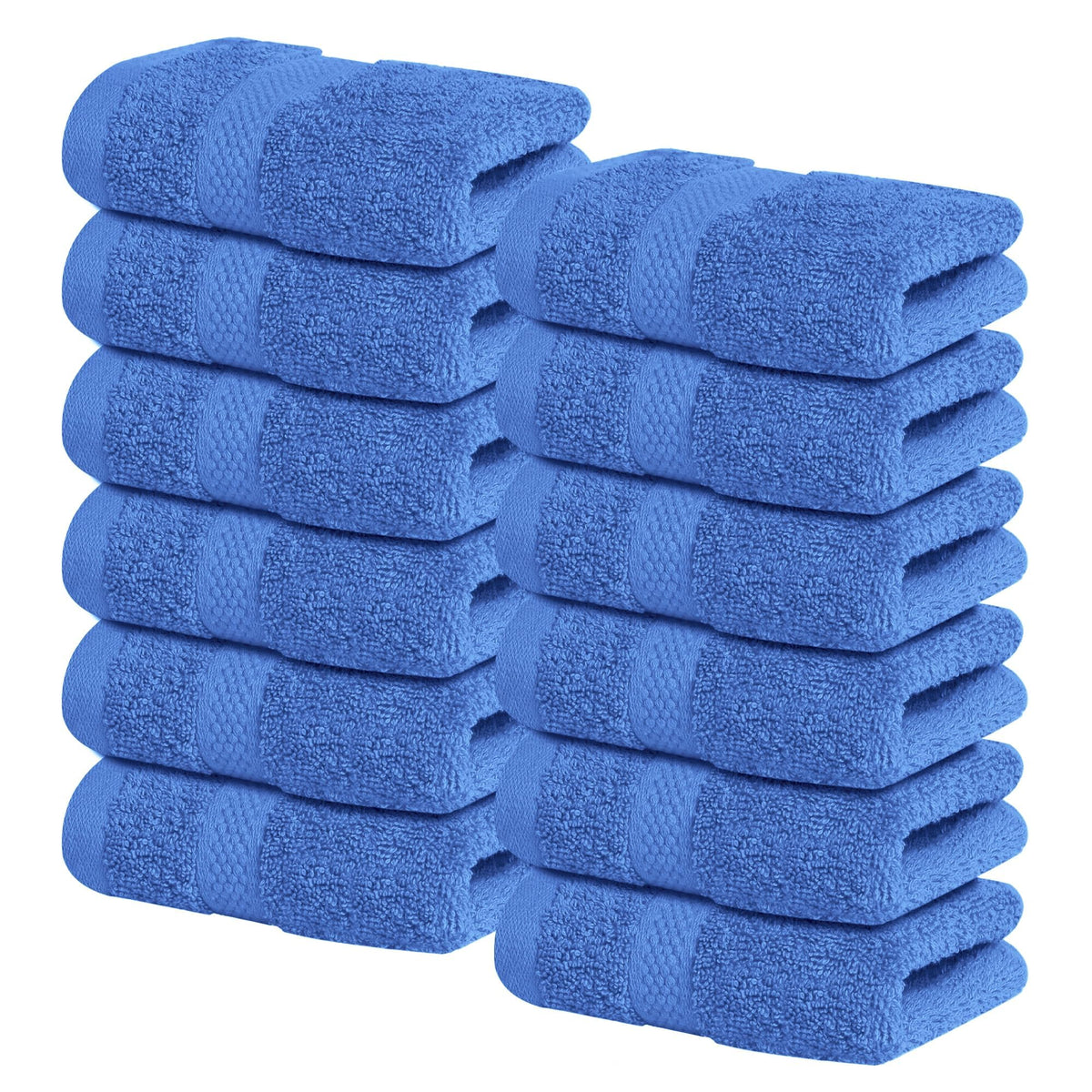 Infinitee Xclusives 100% Ring-Spun Cotton Bath Towels for Bathroom - Pack 4