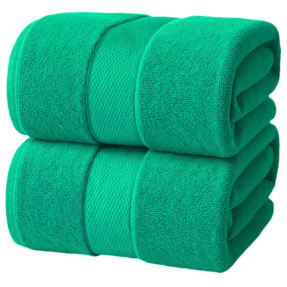 Infinitee Xclusives Bath Sheets Extra Large - 2 Pack - 600 GSM |35" x 70"|