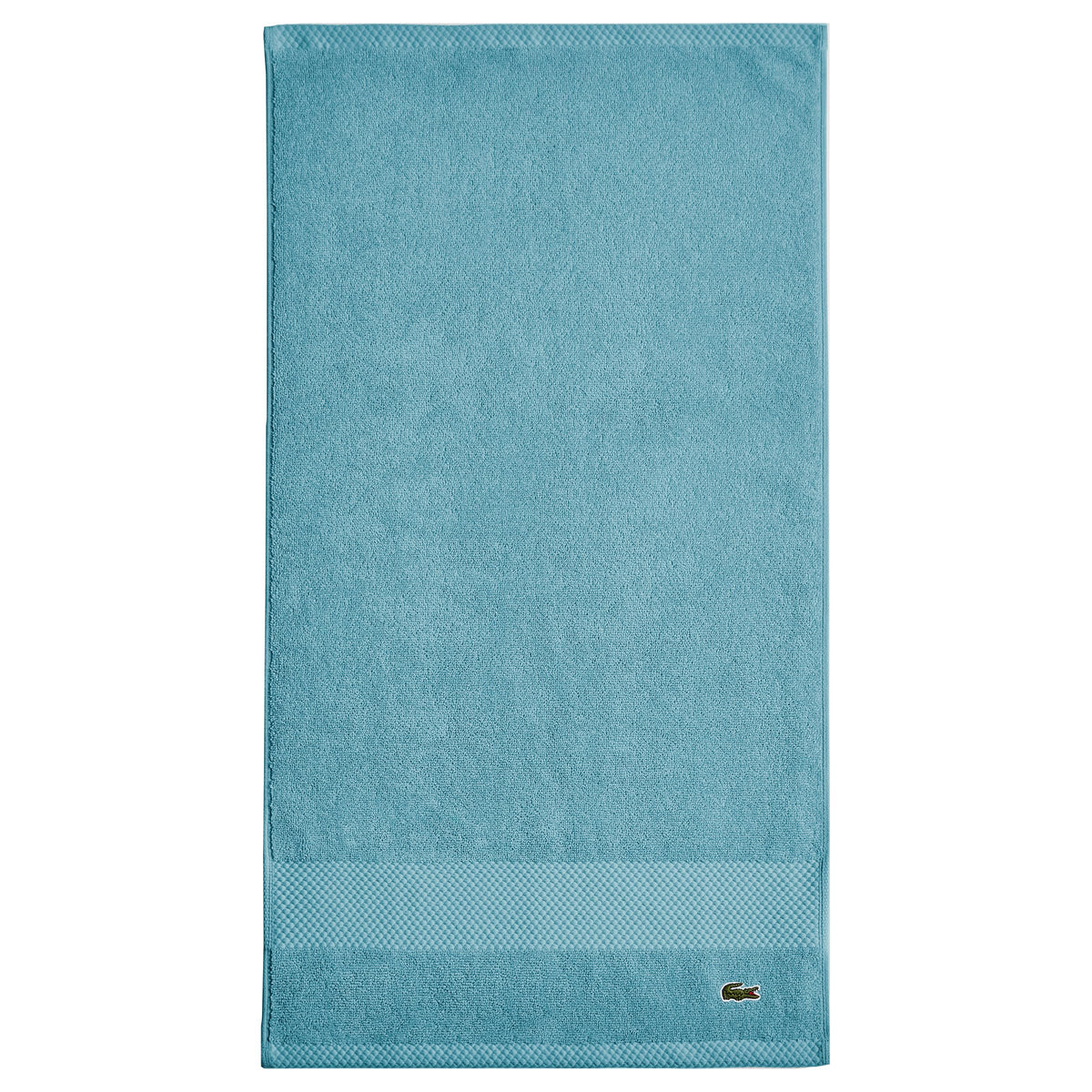 Lacoste Heritage 100% Supima Cotton Bath Towel 30" x 54", Aloe