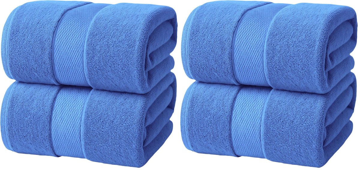 Infinitee Xclusives Bath Sheets Extra Large - 2 Pack - 600 GSM |35" x 70"|