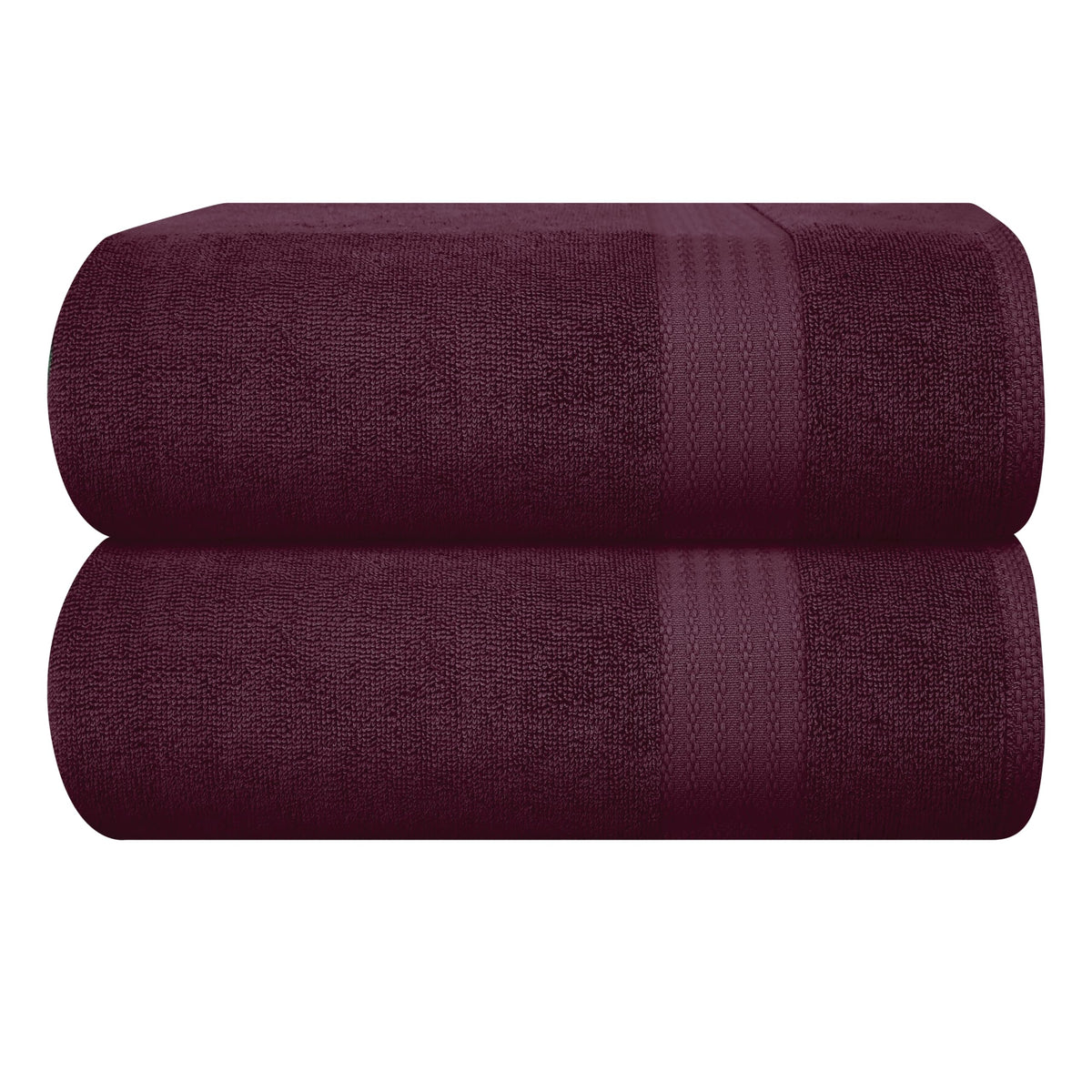 GLAMBURG Ultra Soft 8-Piece Towel Set - 100% Pure Ringspun Cotton, Contains 2 Oversized Bath Towels 27x54, 2 Hand Towels 16x28, 4 Wash Cloths 13x13 - Ideal for Everyday use, Hotel & Spa - Pink