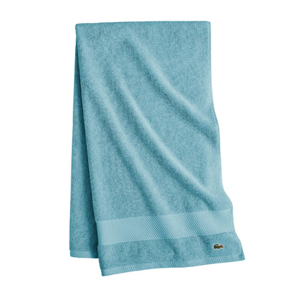 Lacoste Heritage 100% Supima Cotton Bath Towel 30" x 54", Aloe